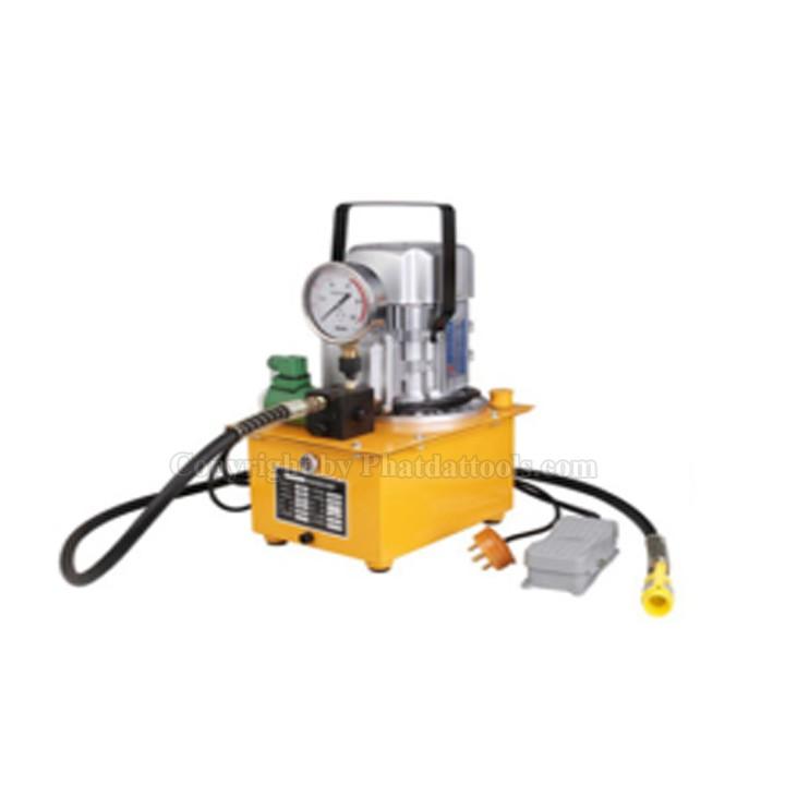 Bơm điện thủy lực DYB63F2 750w 7 lít dầu-Bơm 1 đường dầu có van từ