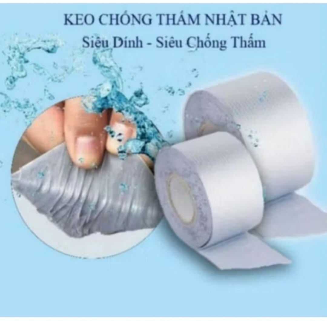 CUỘN BĂNG KEO DÁN CHỐNG THẤM NƯỚC CAO CẤP