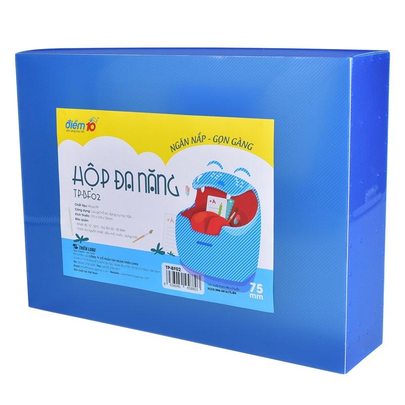 Hộp Đa Năng Thiên Long TP-BF01 A4-55 - Màu Xanh
