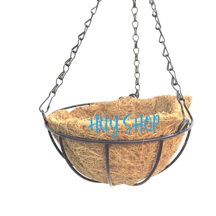 GIỎ TREO TƯỜNG XƠ DỪA - GIỎ KHÔNG TRANG TRÍ