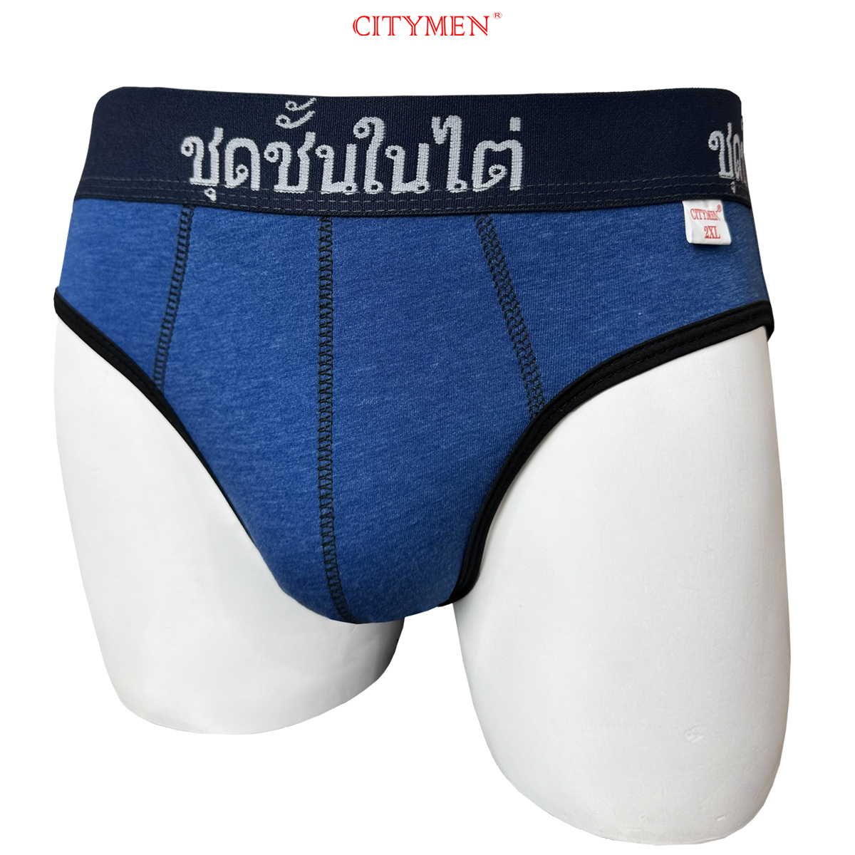 Combo 10 Quần Lót Nam vải cotton lưng Thái 2 chiều co giãn hiệu CITYMEN, màu ngẫu nhiên, đồ lót - LMTK-THAI2C