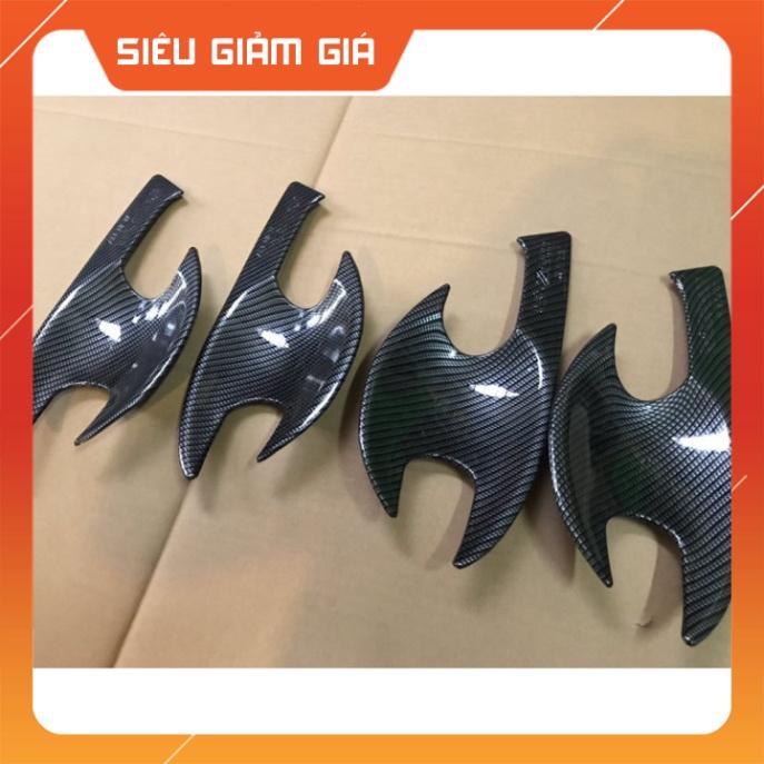 ỐP TAY HÕM CỬA CACBON MAZDA 3 2017 - 2019 FULL