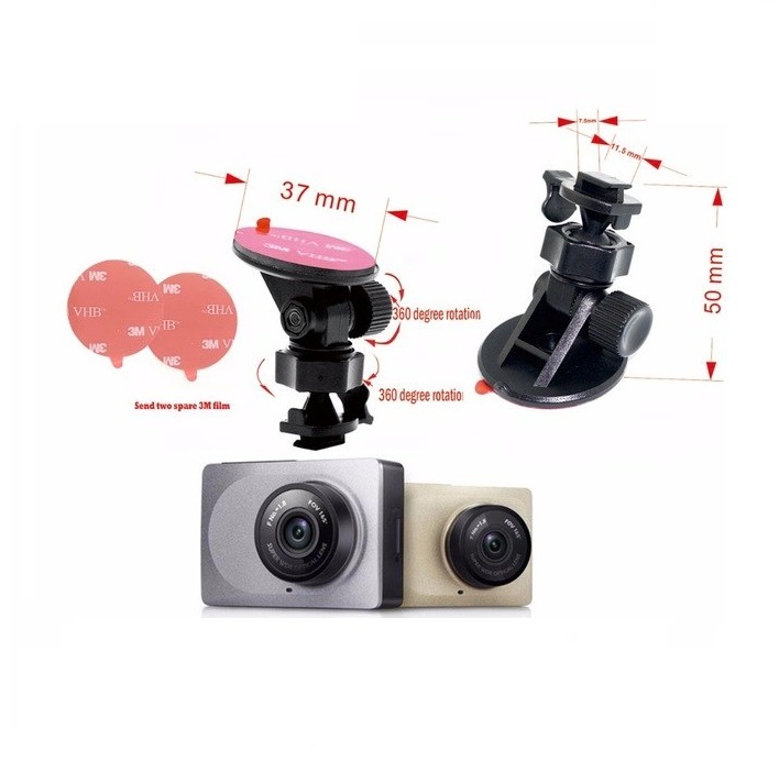 Giá treo Camera hành trình chân gài, đế dính 3M ,chắc chắn không bị rơi rụng -Hàng Nhập Khẩu