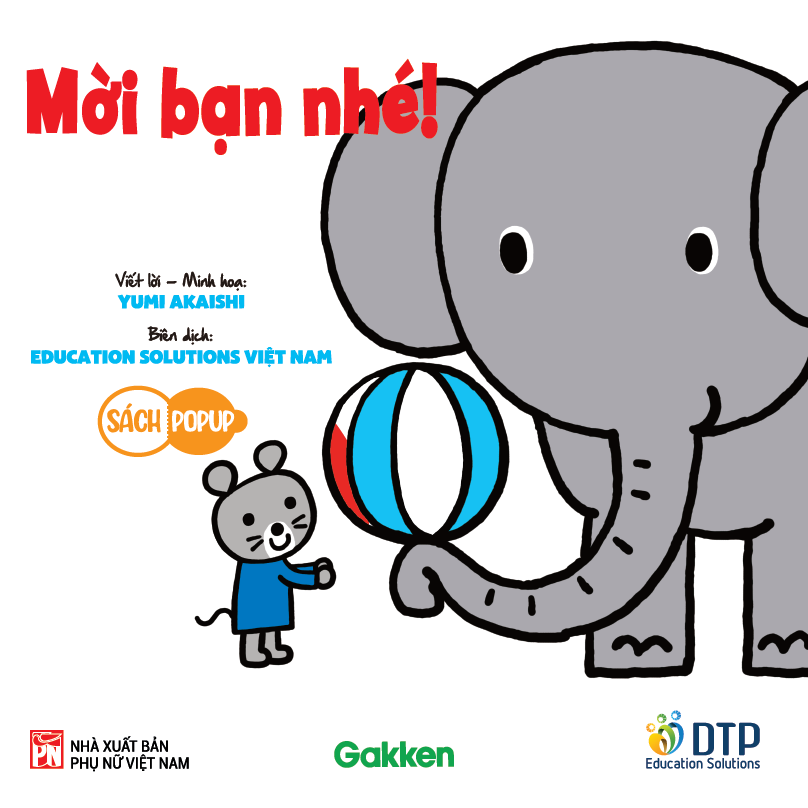 Mời Bạn Nhé - Sách Pop-up