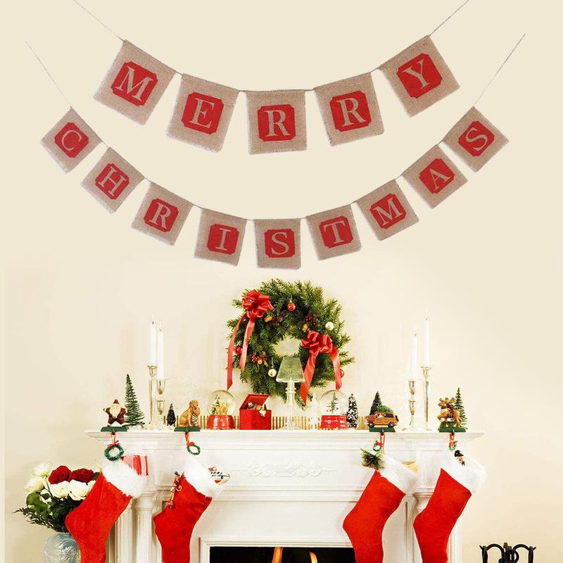 Set 2 Banner Trang Trí Giáng Sinh