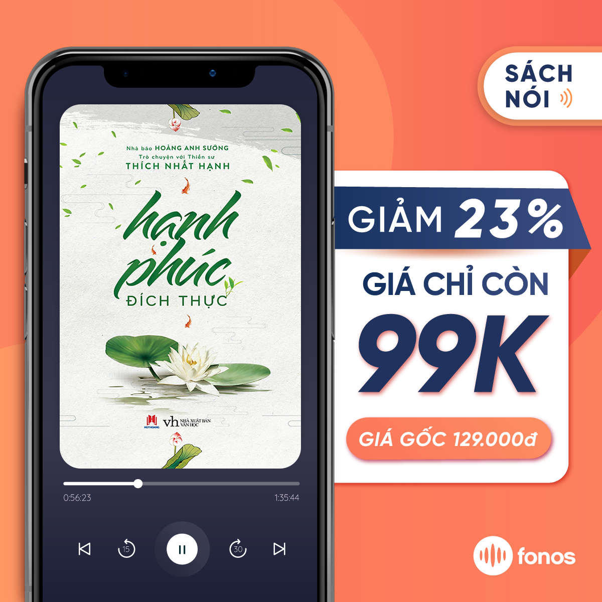 Sách nói Fonos: Hạnh Phúc Đích Thực