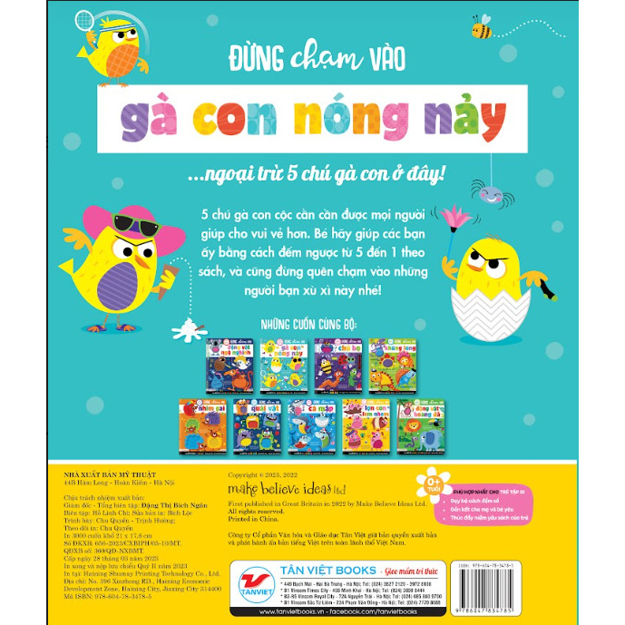 Đừng Chạm Vào Gà Con Nóng Nảy - Sách Tương Tác Thông Minh