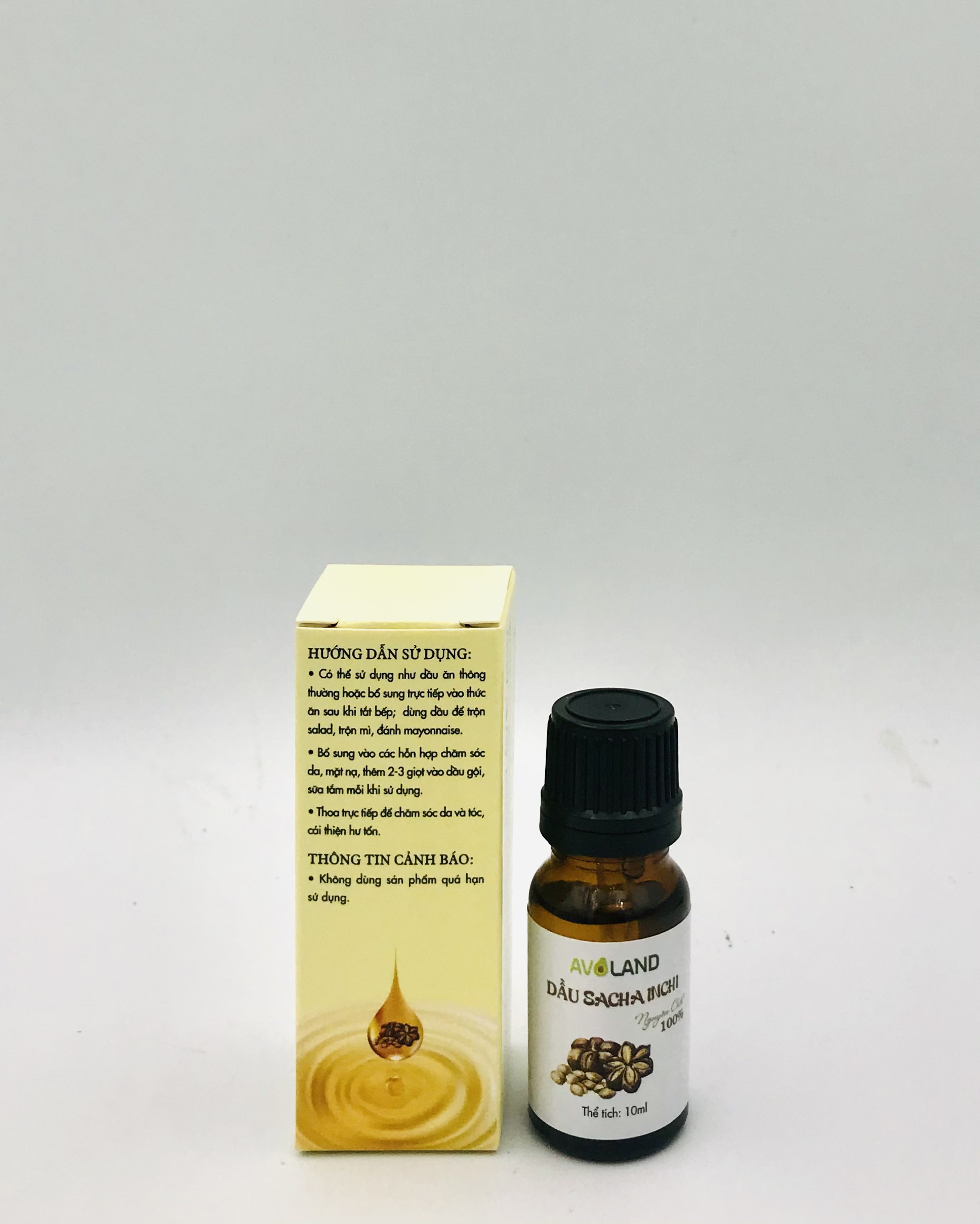 Dầu Sacha Inchi (Sachi) Avoland 10ml - Giàu Omega 3,6,9, tốt cho sức khỏe