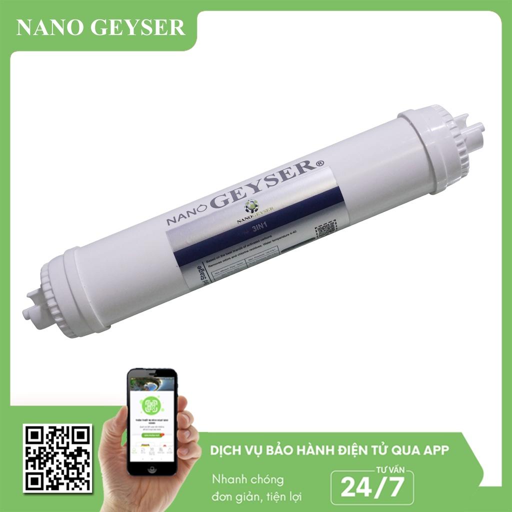 Bộ 6 lõi lọc nước dùng cho máy Nano Geyser Eco Max - Hàng Chính Hãng