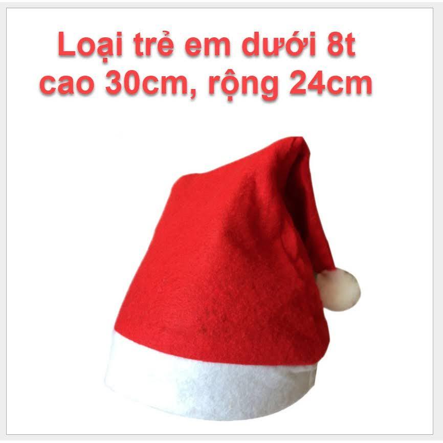 Nón Noel dành cho trẻ em