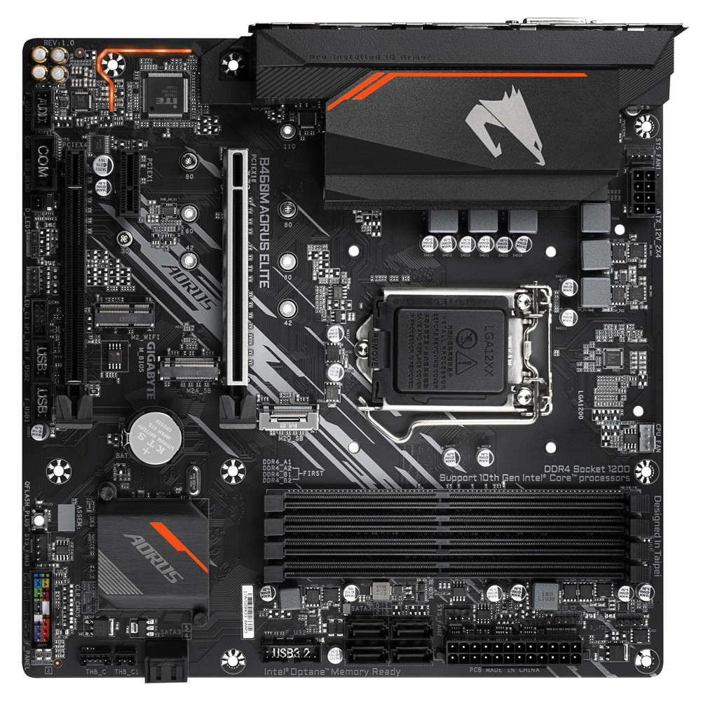 Bo mạch chủ Gigabyte B460M AORUS ELITE ALC1200 - Hàng Chính Hãng