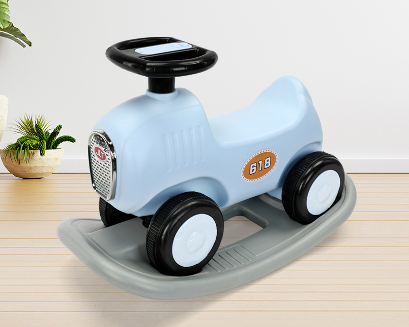 Chòi chân bập bênh 2 trong 1 BABY PLAZA CC618 có đèn nhạc