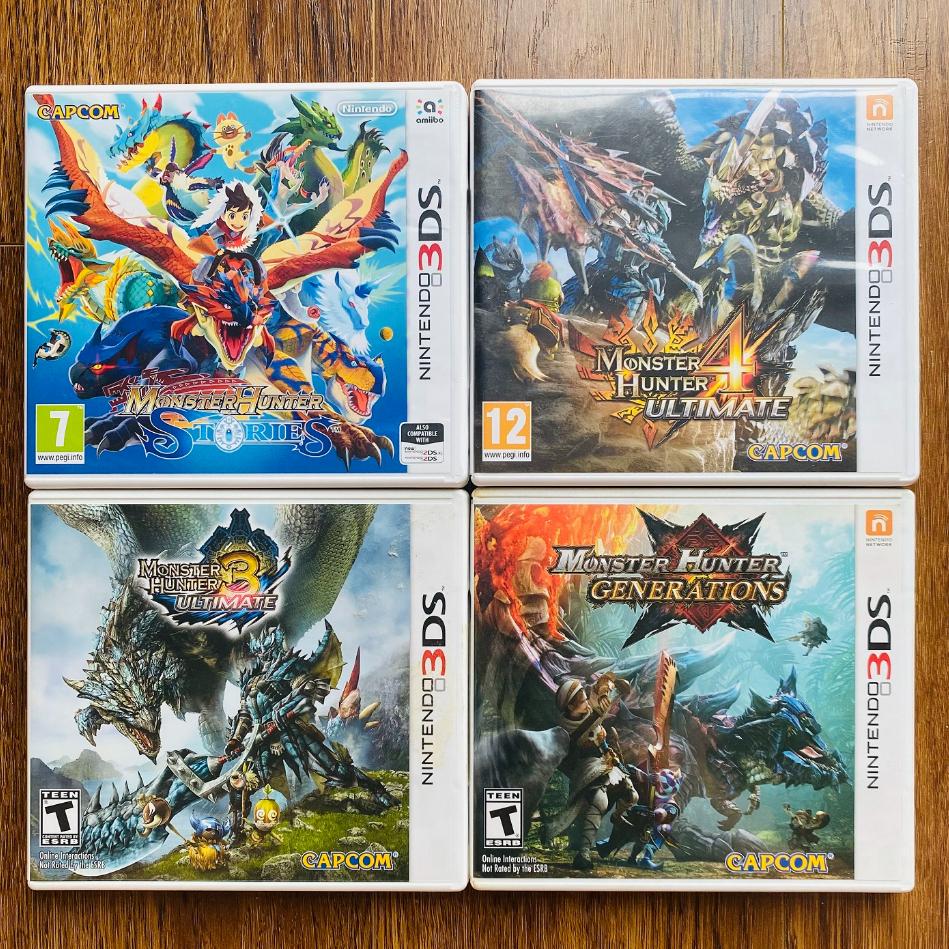 Tổng hợp Monster Hunter - 3DS Game