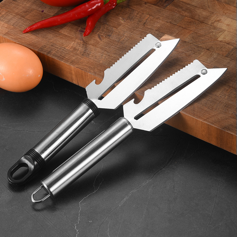 Dao bào INOX 2 lưỡi siêu bén dùng bào vỏ rau củ tiện lợi, cắt gọt