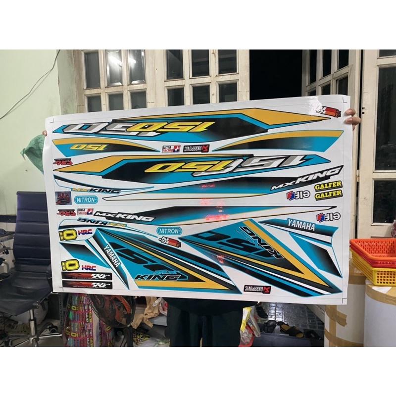 Tem rời dành cho exciter 150 xanh ngọc