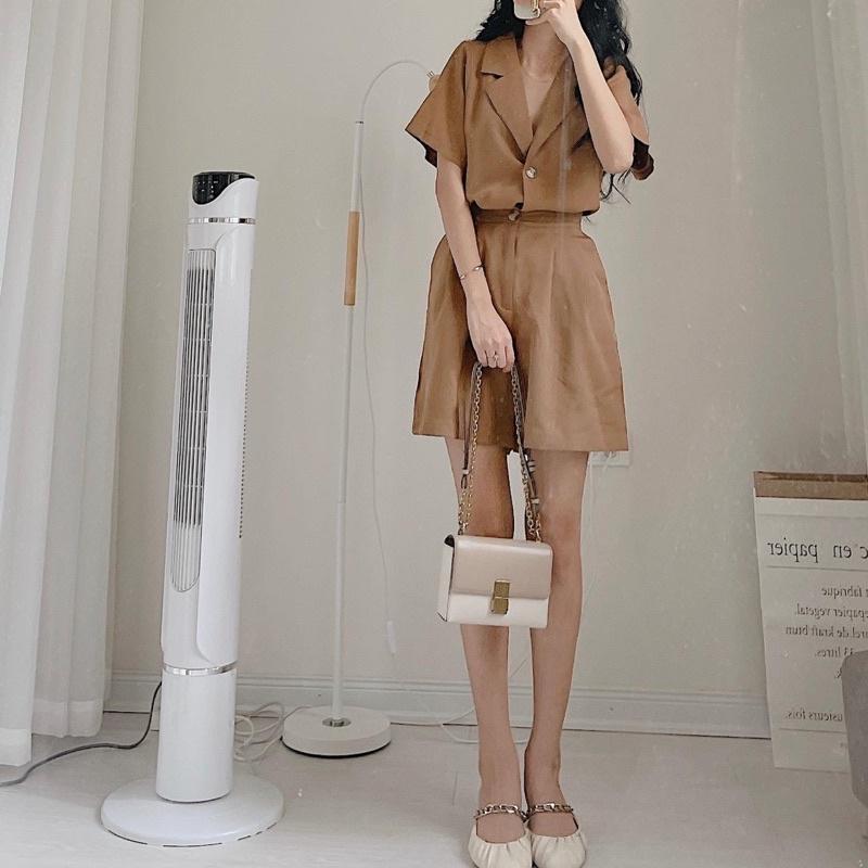 Set cộc nâu by Samhyewear