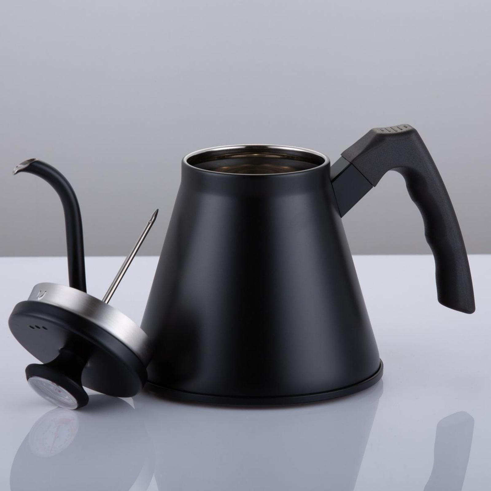 Gooseneck Kettle Coffee Pour Over Kettle Precision &amp; Thermometer 1200ML