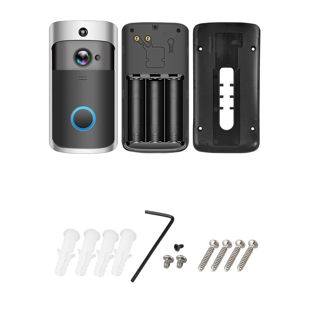 Wireless WiFi Video 2-Way Talk Chime Smart Camera 1080P