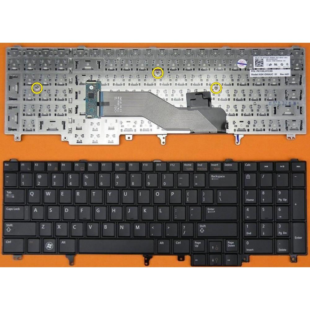 (KEYBOARD) BÀN PHÍM LAPTOP DÀNH CHO DELL E6520 dùng cho Precision M2800 M4600 M6600 M4700 M4800 M6700 M6800, Latitude E6520