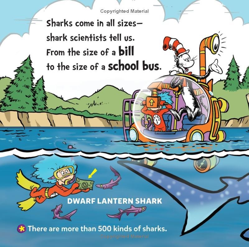 Sách ngoại văn: Dr. Seuss Discovers - Sharks