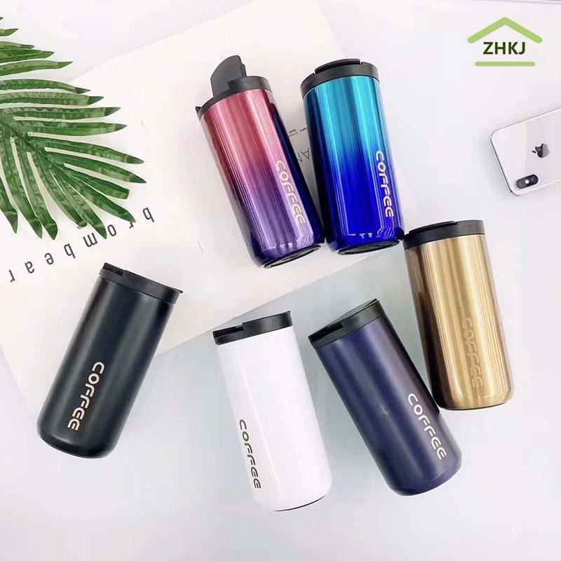 Bình giữ nhiệt bằng thép không gỉ 6 màu dung tích 400ml 550ml tiện dụng mang theo du lịch