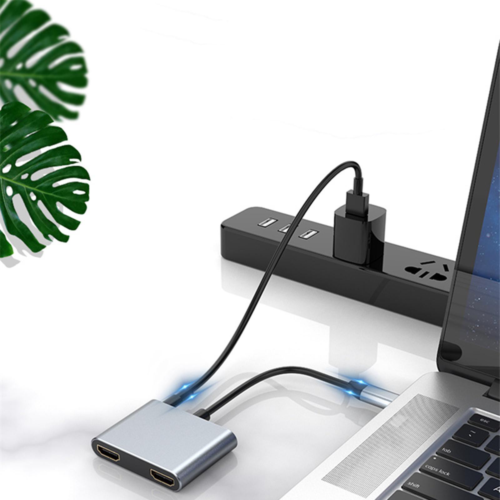 Type -in-1 Charging Port USB 3.0 with USB-C PD VGA 4K for P30 Dock