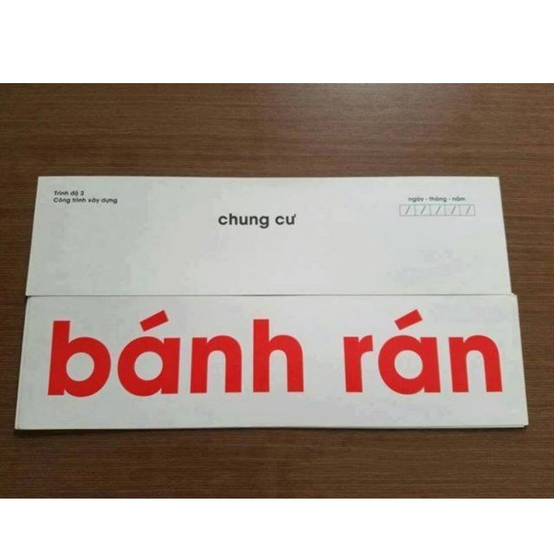 Bộ The Flashcard Glenn doman - Bộ 100 thẻ đọc Tiếng Việt Cho Bé