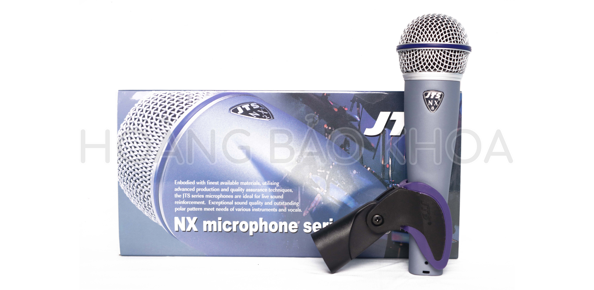 NX-8 Micro dynamic cầm tay JTS - HÀNG CHÍNH HÃNG