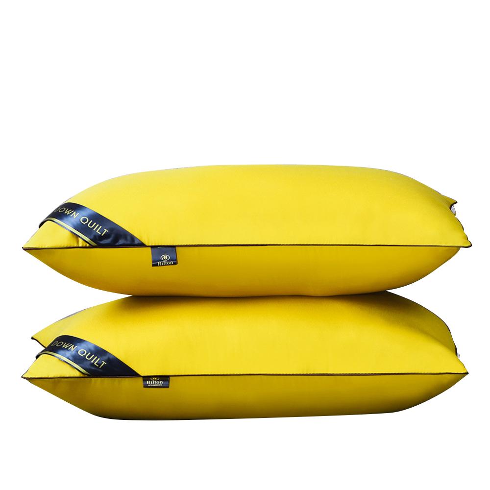 KHÁCH SẠN Thoải Mái Gối Màu Cổ Bảo Vệ Gối Ngủ Cho Nhà Phòng Ngủ 48X74Cm Ruột Gối Cho Người Lớn học Sinh Sinh Viên