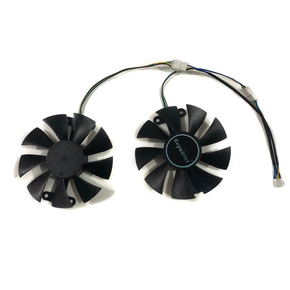 2 Cái/bộ 90Mm T129215SU Hoặc PLD09210S12HH GPU Cooler Quạt Đồ Họa, Cho P106-100 GIGABYTE 6G GTX1660 GTX1650 Siêu Thay Thế