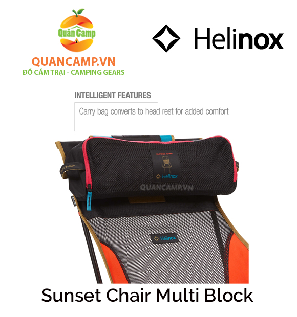 Ghế dã ngoại xếp gọn Helinox Sunset Chair Multi Block