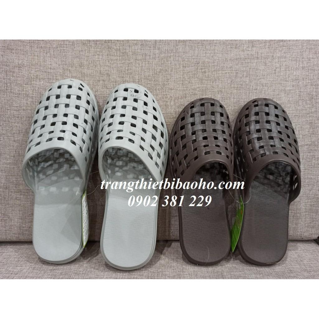 Dép văn phòng, dép đi mưa, dép xốp nam nữ siêu nhẹ VAC E093