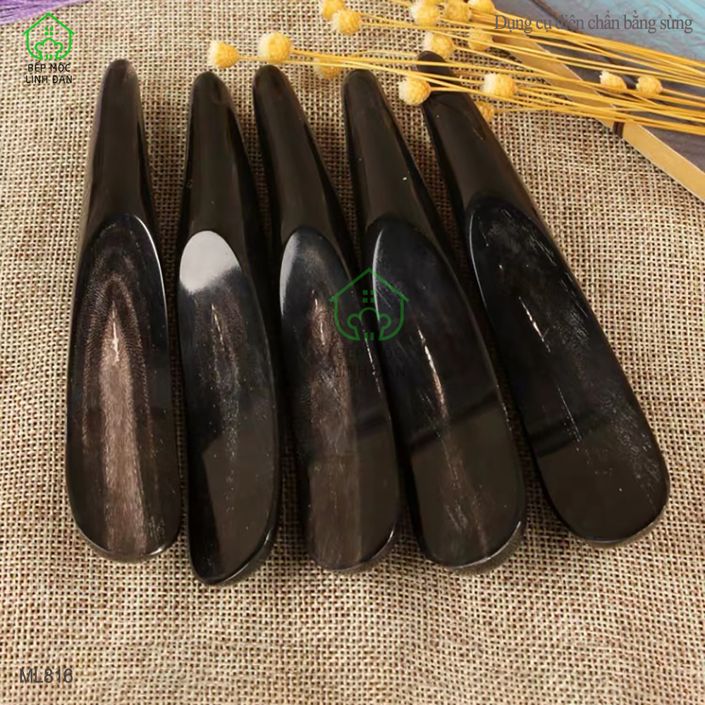 Dụng Cụ Điện Chẩn Bằng Sừng - Cạo Gió/ Mát Xa/ Day Ấn Huyệt [ML816