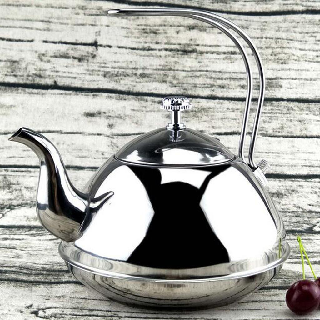 Stainless Steel Tea Kettle Teakettle Teapot 1.0L