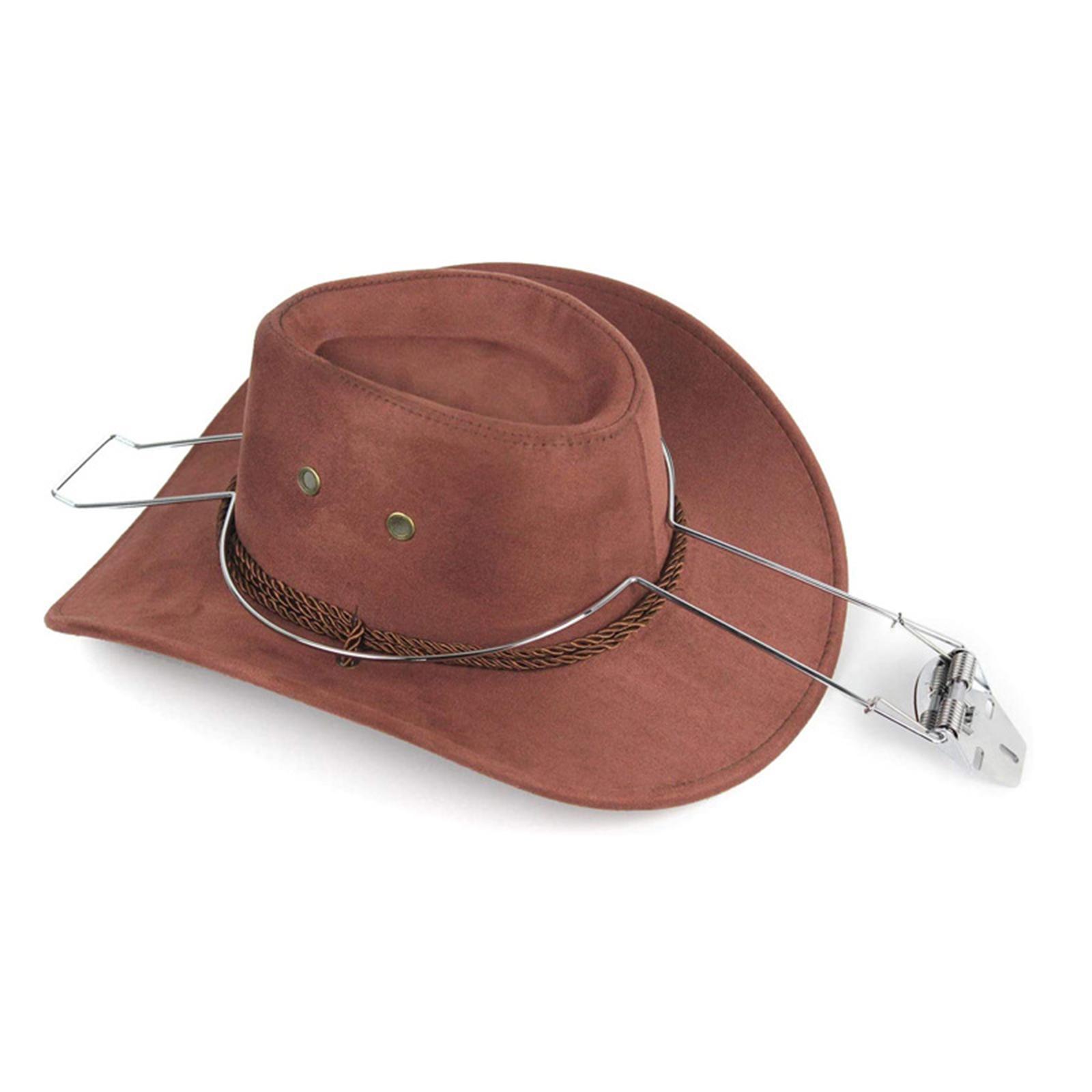 Cowboy Hat Holder Rack Hanger Spring Loaded Organizer  for Car
