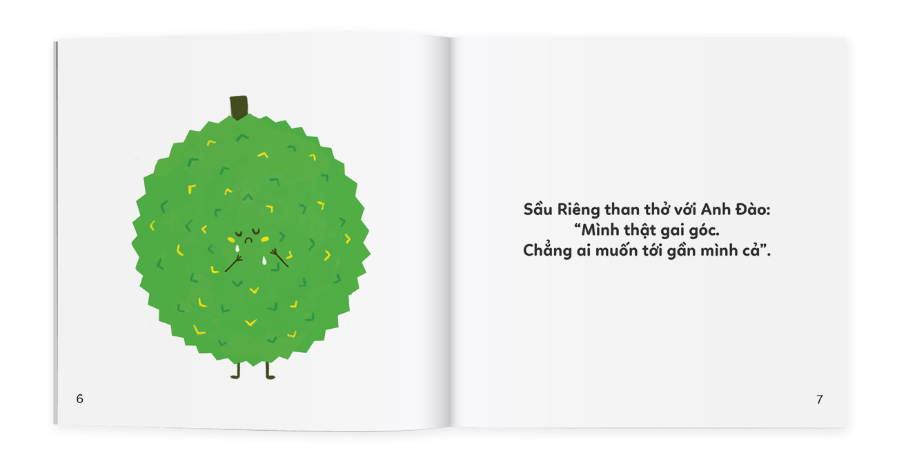 Sách Ehon Vương Quốc Trái Cây - Trái Nào Cũng Đẹp