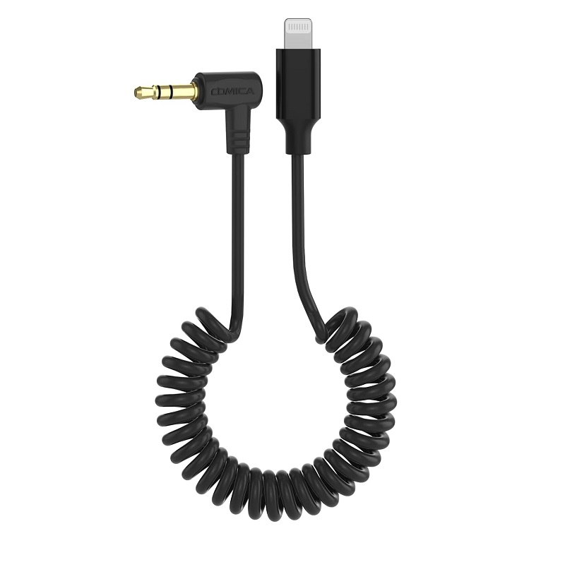 ROGTZ Cáp chuyển đổi âm thanh Comica 3.5mm TRS to Light ning - Hàng Nhập Khẩu