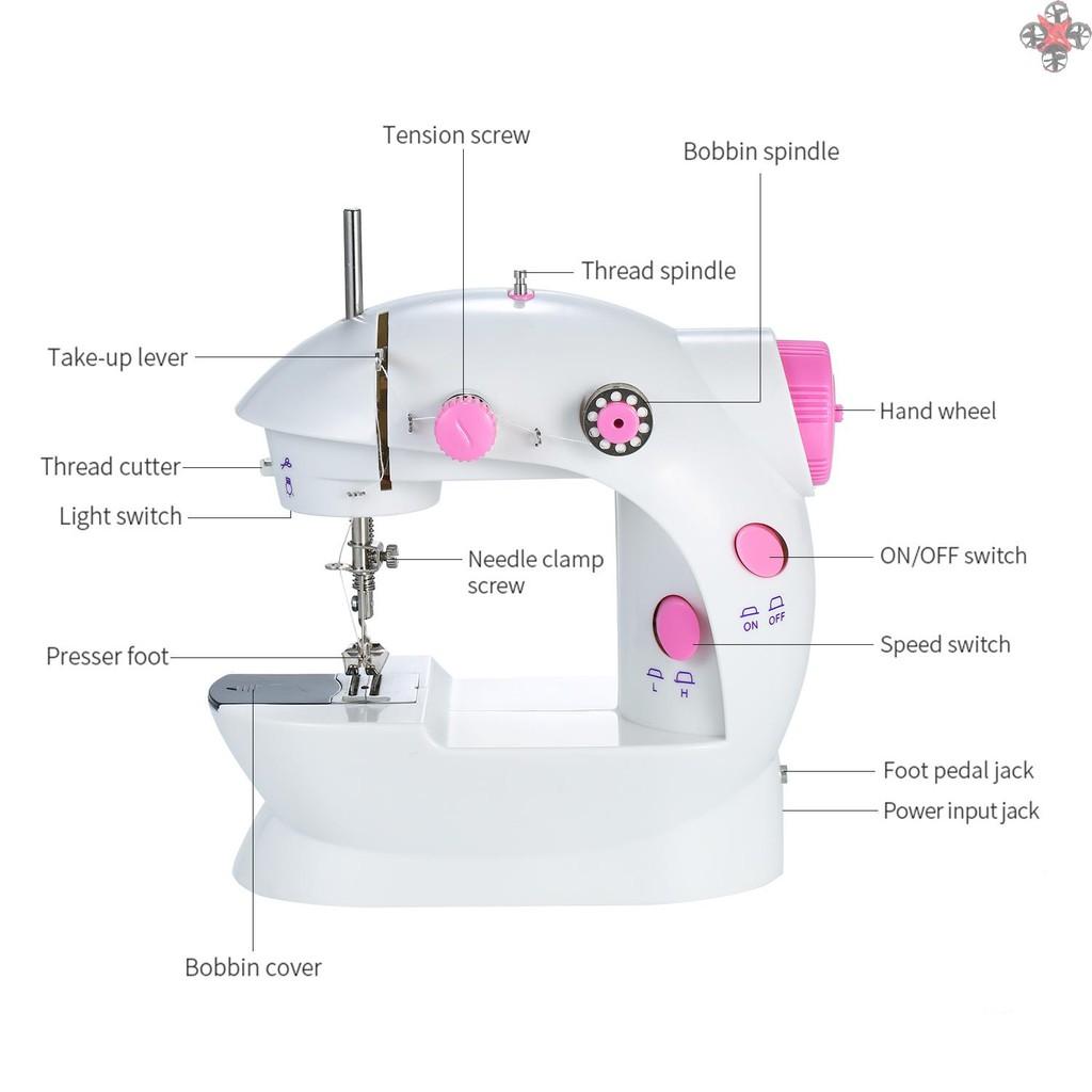 Máy May Mini 2 Tốc Độ Tiện Lợi