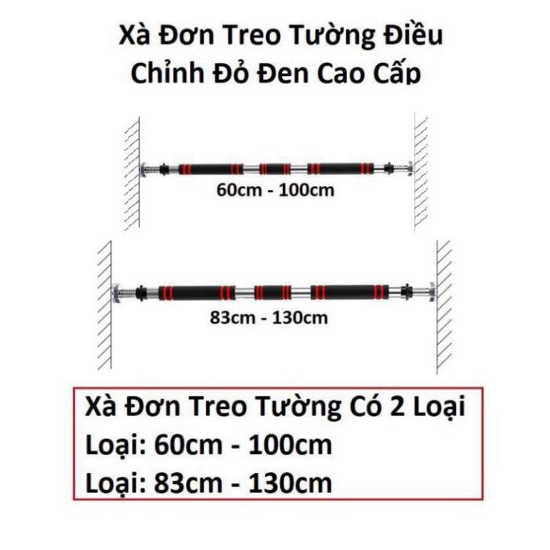 Xà Đơn Gắn Cửa, Treo Tường 2 Kích Thước, Dụng Cụ Tập Cơ Bụng, Tập Gym Tại Nhà Đa Năng Siêu Tiện Dụng