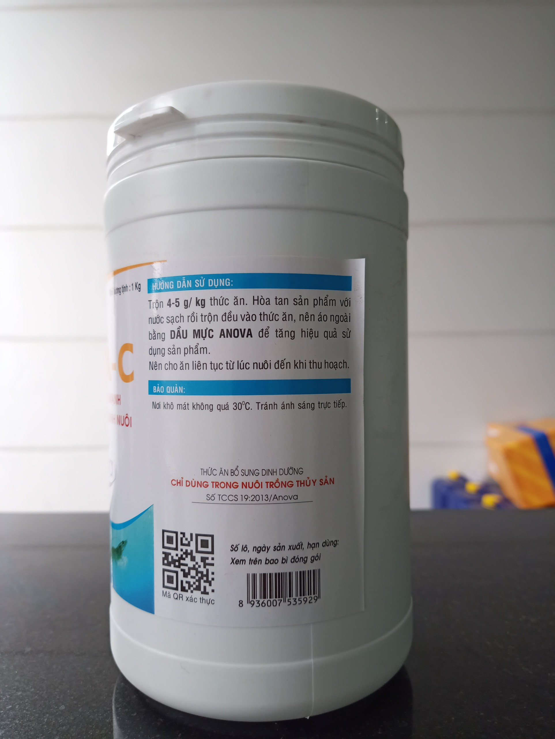 Nova C cho tôm bổ sung khoáng giúp tôm khỏe mạnh, tăng sức đề kháng