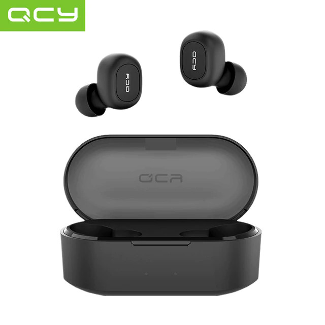 Tai Nghe Bluetooth 5.0 Không Dây Nhét Tai QCY-T2C True Wireless - Hàng Nhập Khẩu