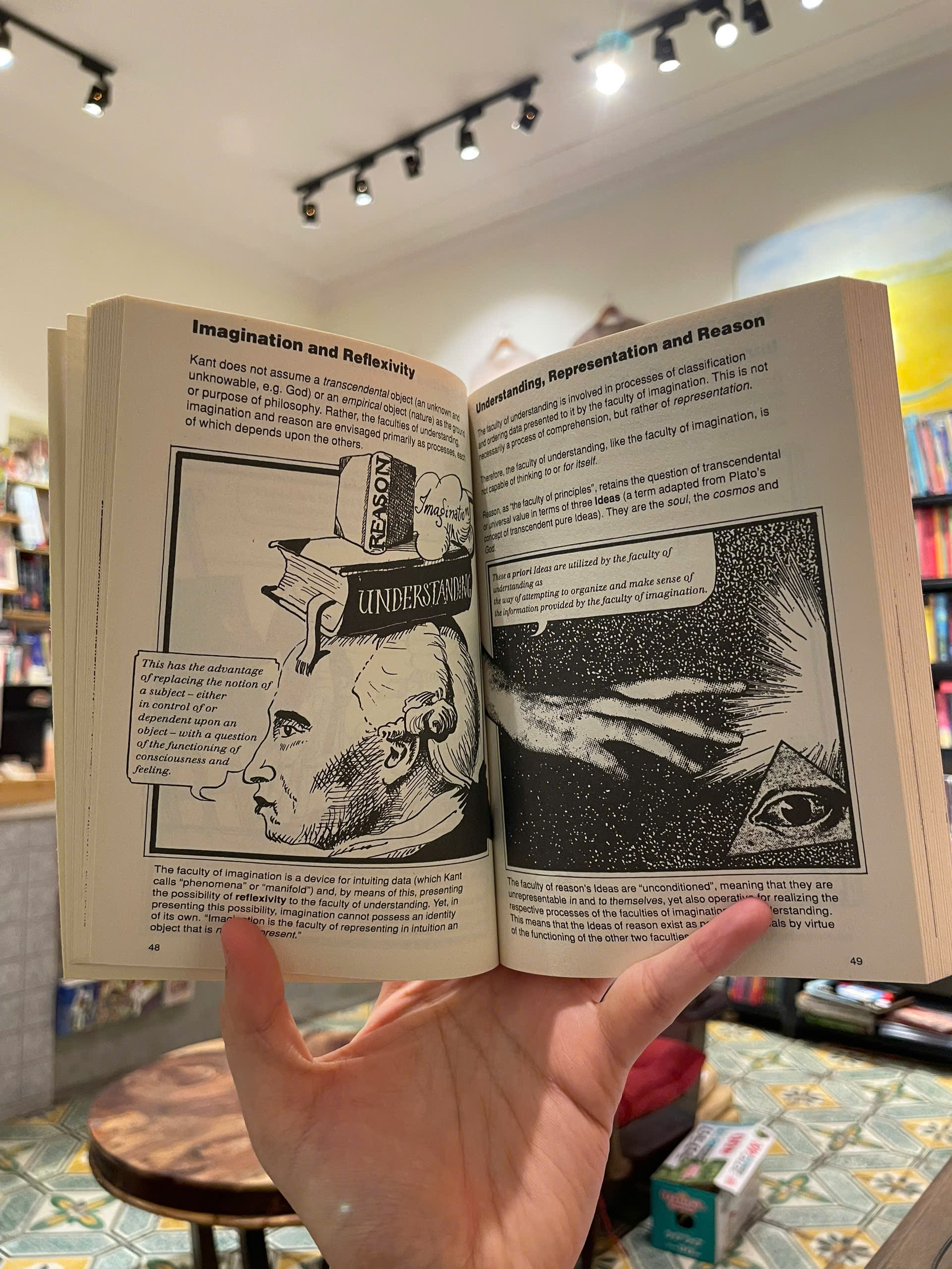 Sách - Introducing Kant: A Graphic Guide (Graphic Guides) by Christopher Kul-Want