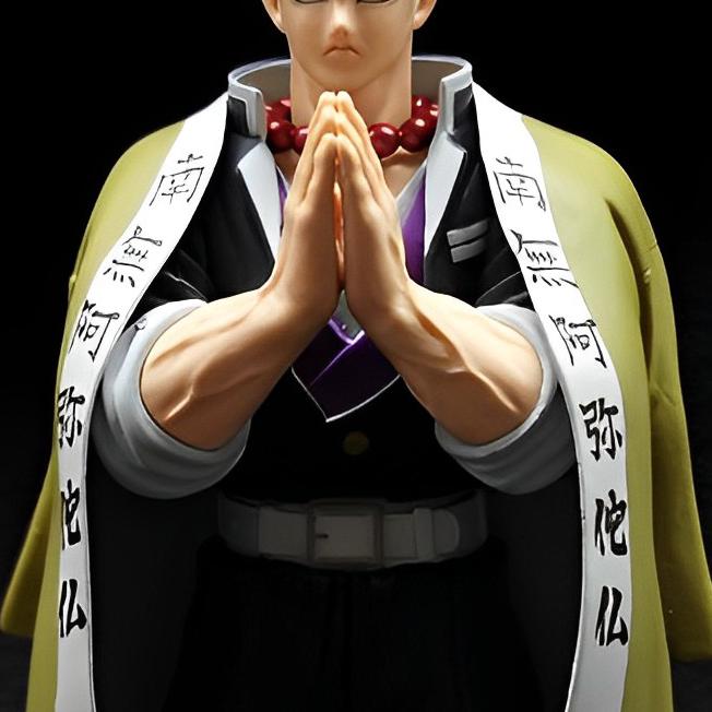 Mô Hình Nham Trụ Gyomei Himejima 20cm Cao Cấp Mô hình Kimetsu no Yaiba Cao Cấp, Figure Mô Hình Anmie Thanh Gươm Diệt Quỷ