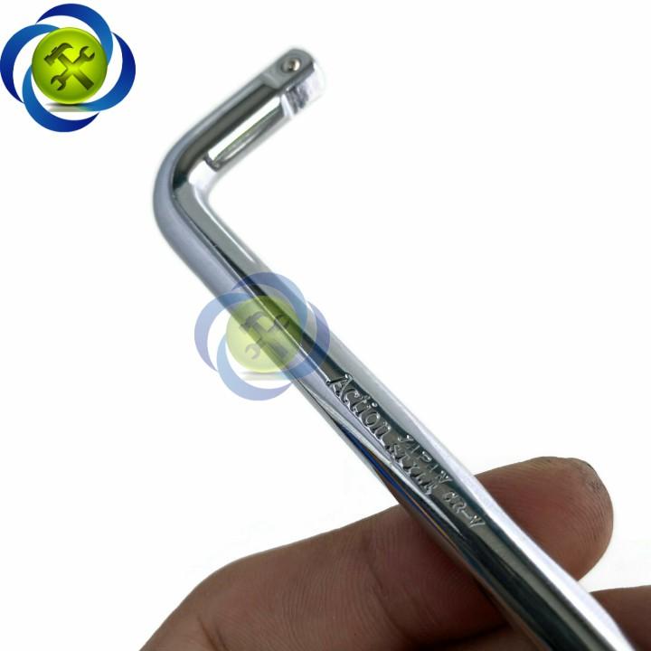 Cần siết chữ L 1/4 Action loại 2 đầu dài 165mm