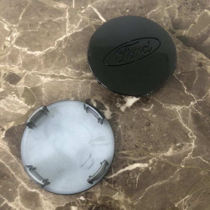 Logo chụp mâm, ốp vành bánh xe ô tô hãng Ford đường kính 70mm, chất liệu nhựa ABS