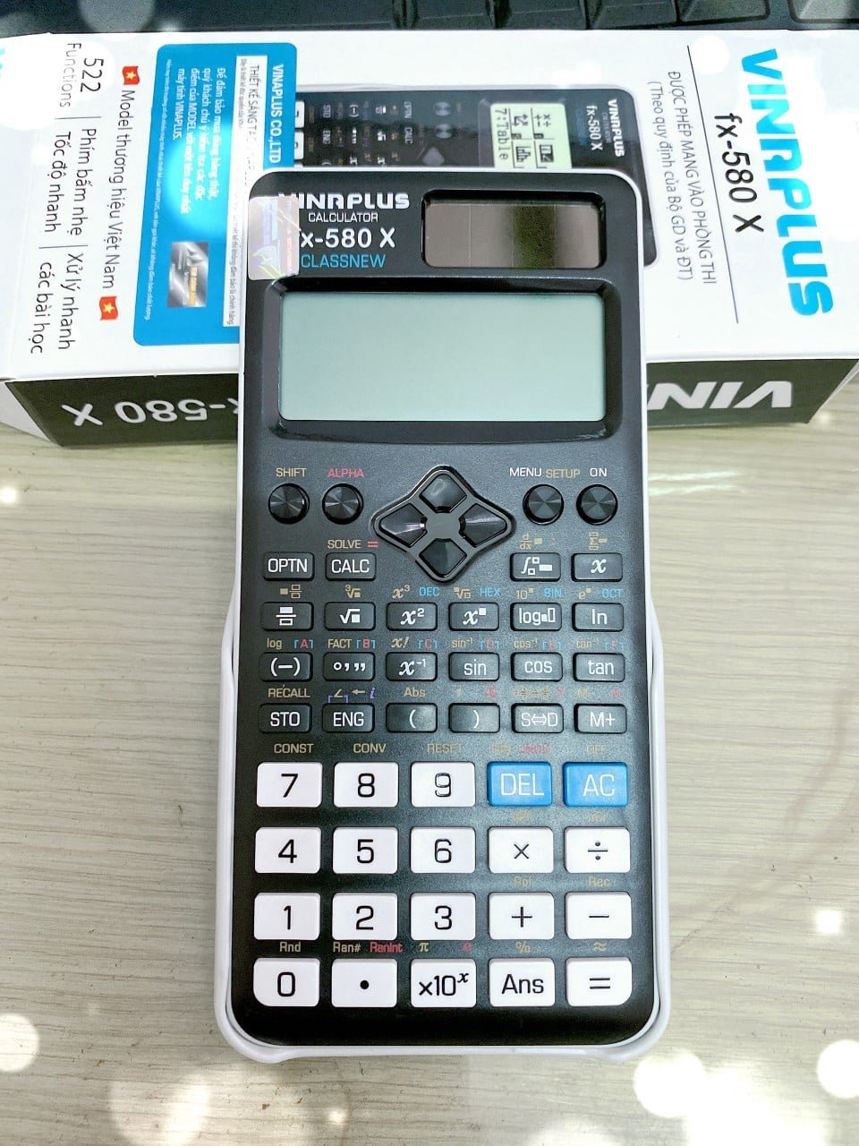 Máy tính fx-580VNX PLUS II