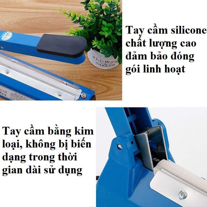 Máy Hàn Miệng Túi Dập Tay PFS - Hàn túi zip, túi lọc trà, túi nilon + kèm dây nhiệt sơ cua