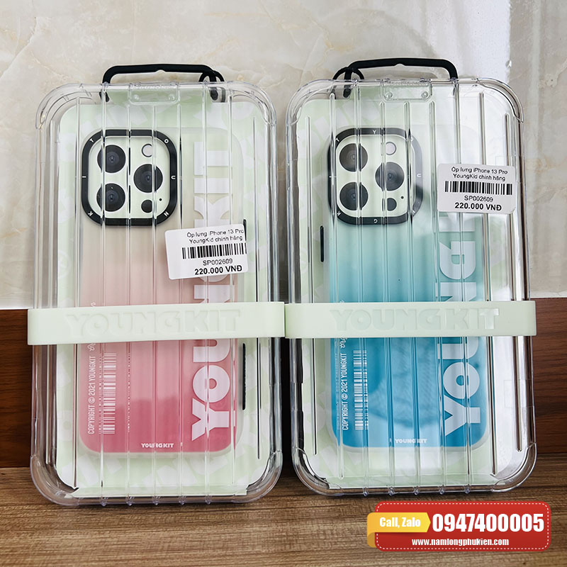 Ốp lưng YoungKit chống sốc dành cho iPhone 13 Pro - Hàng chính hãng,