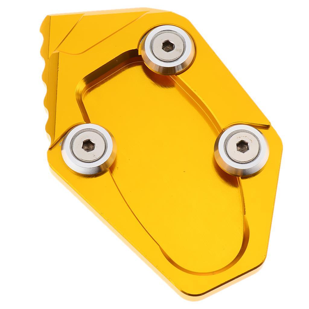 Motorcycle Kickstand Side Stand Extension Plate Pad for   R3