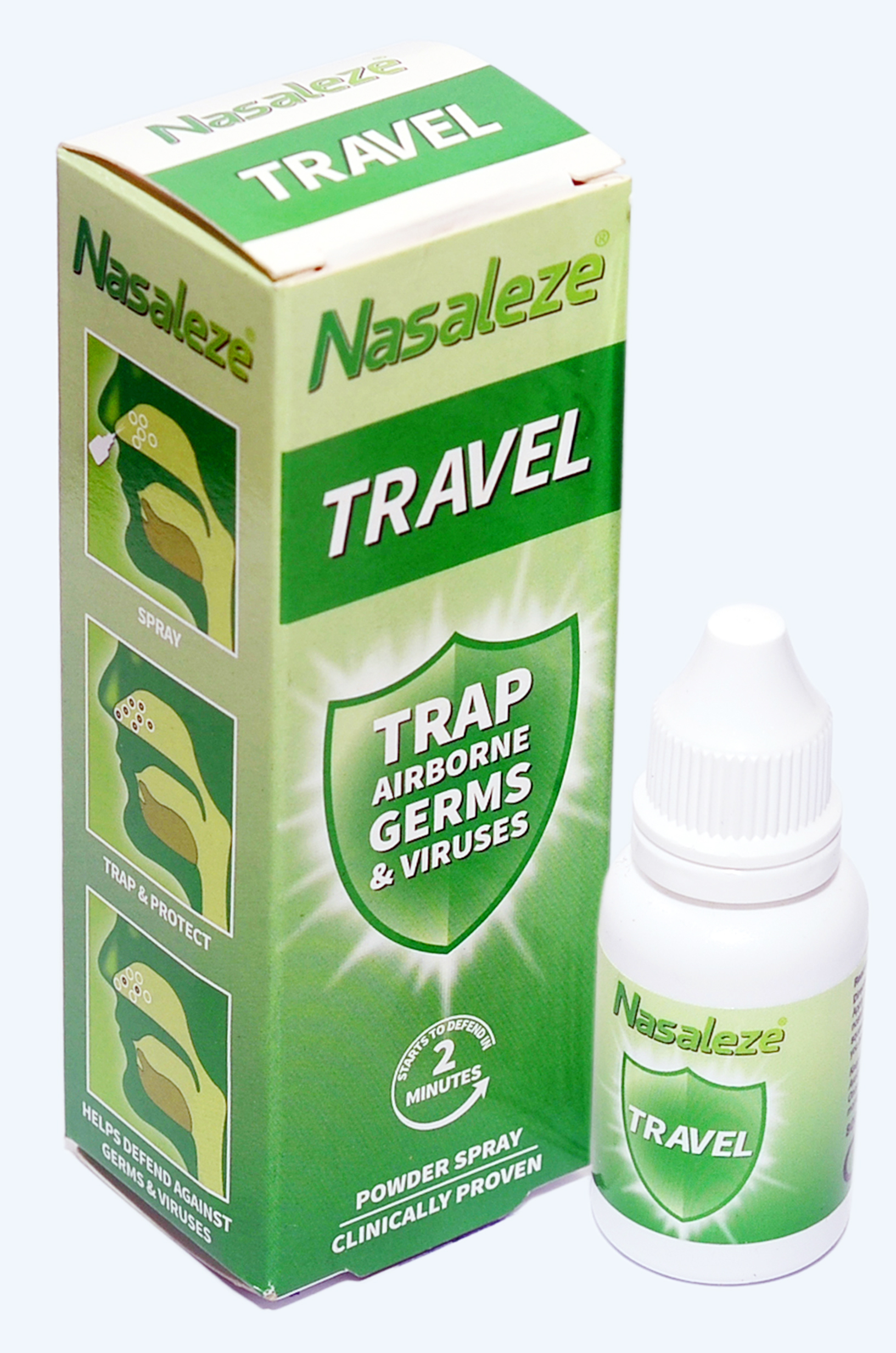 Bột xịt mũi Nasaleze Travel